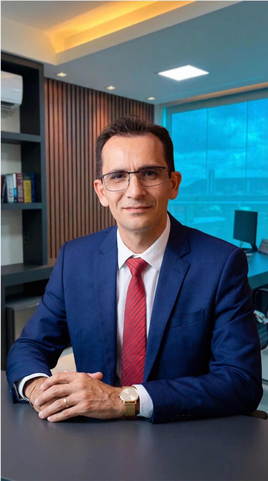 Dr. Antônio Lima no escritório